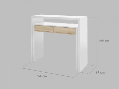 عکس میز لپ تاپ متحرک ام دی اف MLP132